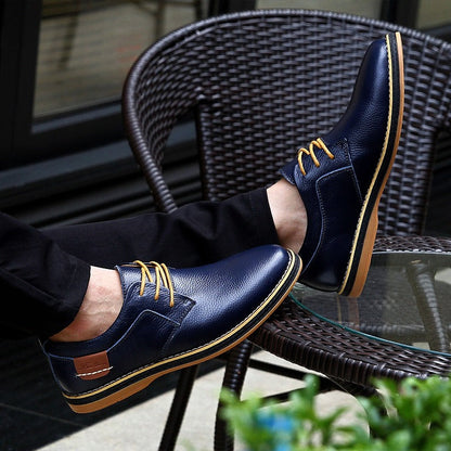 Hoge kwaliteit leren oxford herenschoenen in diverse kleuren