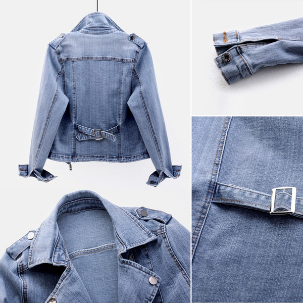 Frieda - veelzijdig motor-denimjack voor dames en heren