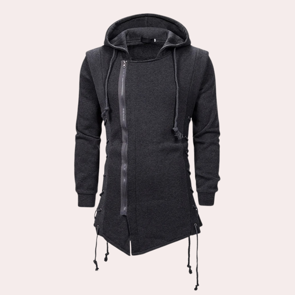 Stijlvolle herenjas met capuchon alfons collectie