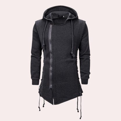 Stijlvolle herenjas met capuchon alfons collectie
