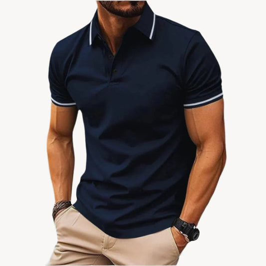 Olivier | Fris ademend comfort herenpoloshirt