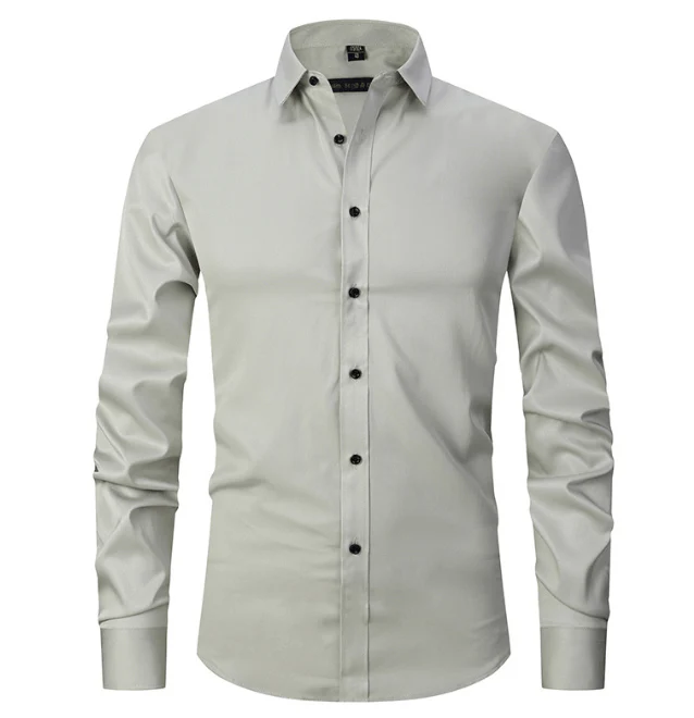 Normand - shirt met lange mouwen elegante formele stijl