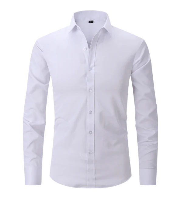 Normand - shirt met lange mouwen elegante formele stijl