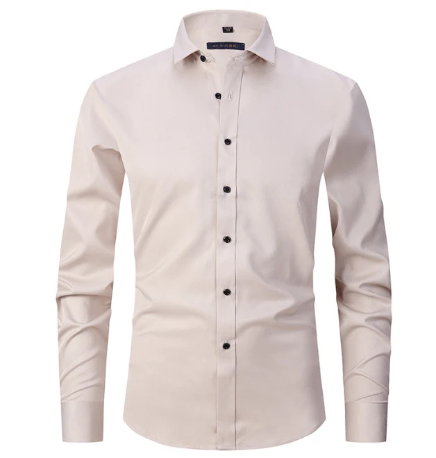 Normand - shirt met lange mouwen elegante formele stijl