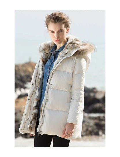 Hermelien | dames winterparka | warmte