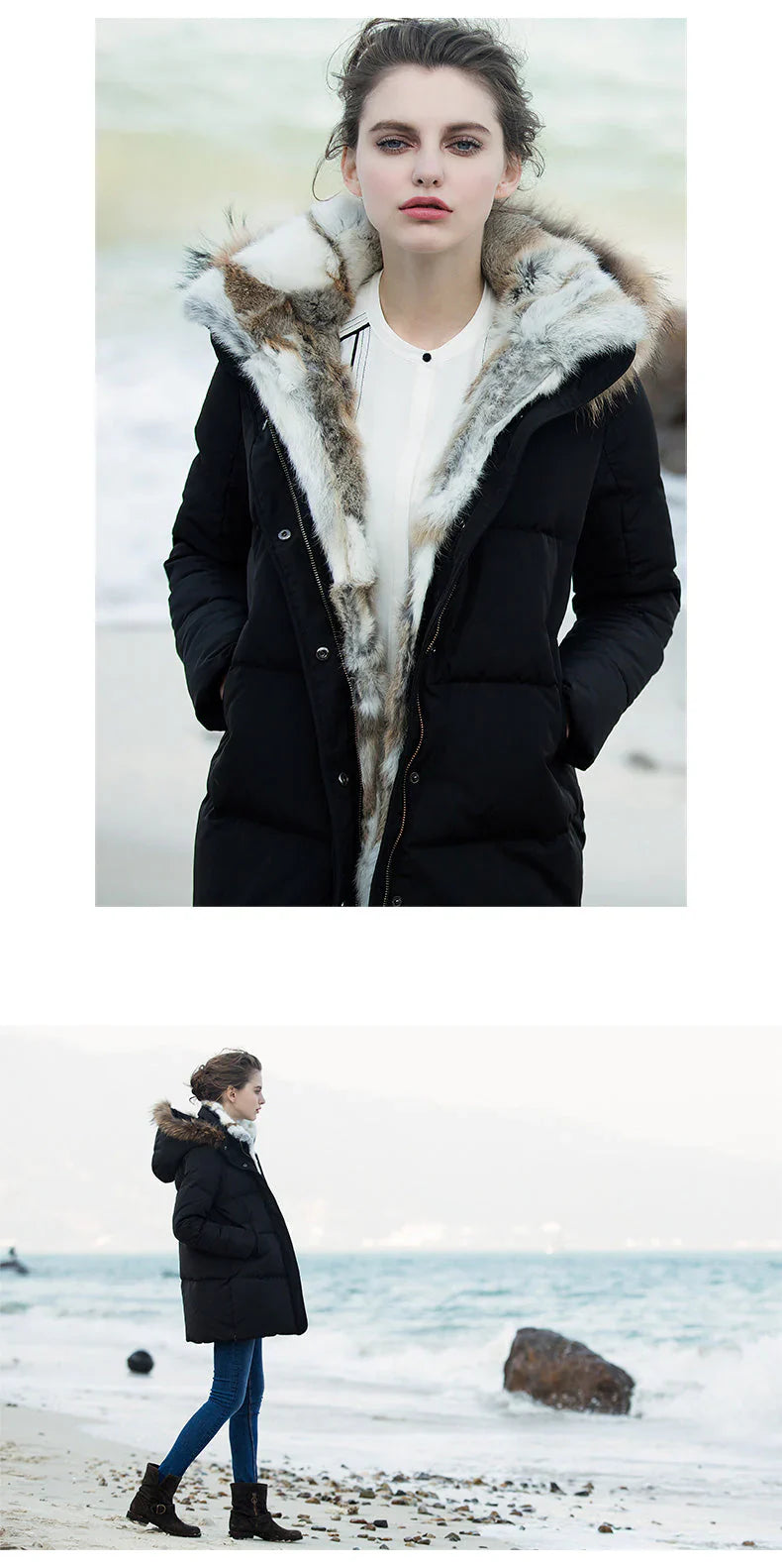 Hermelien | dames winterparka | warmte