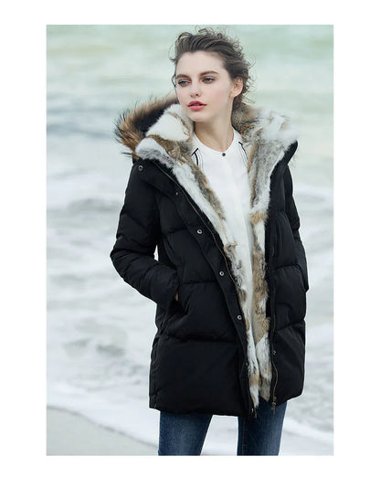 Hermelien | dames winterparka | warmte