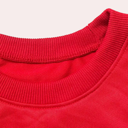 Juju - eenvoudig kerstvest voor dames