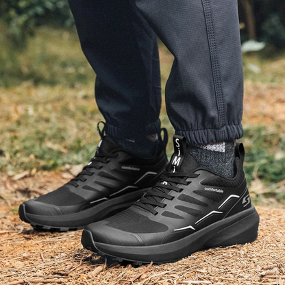 Comfortabele wandelschoenen voor heren met steunzolen