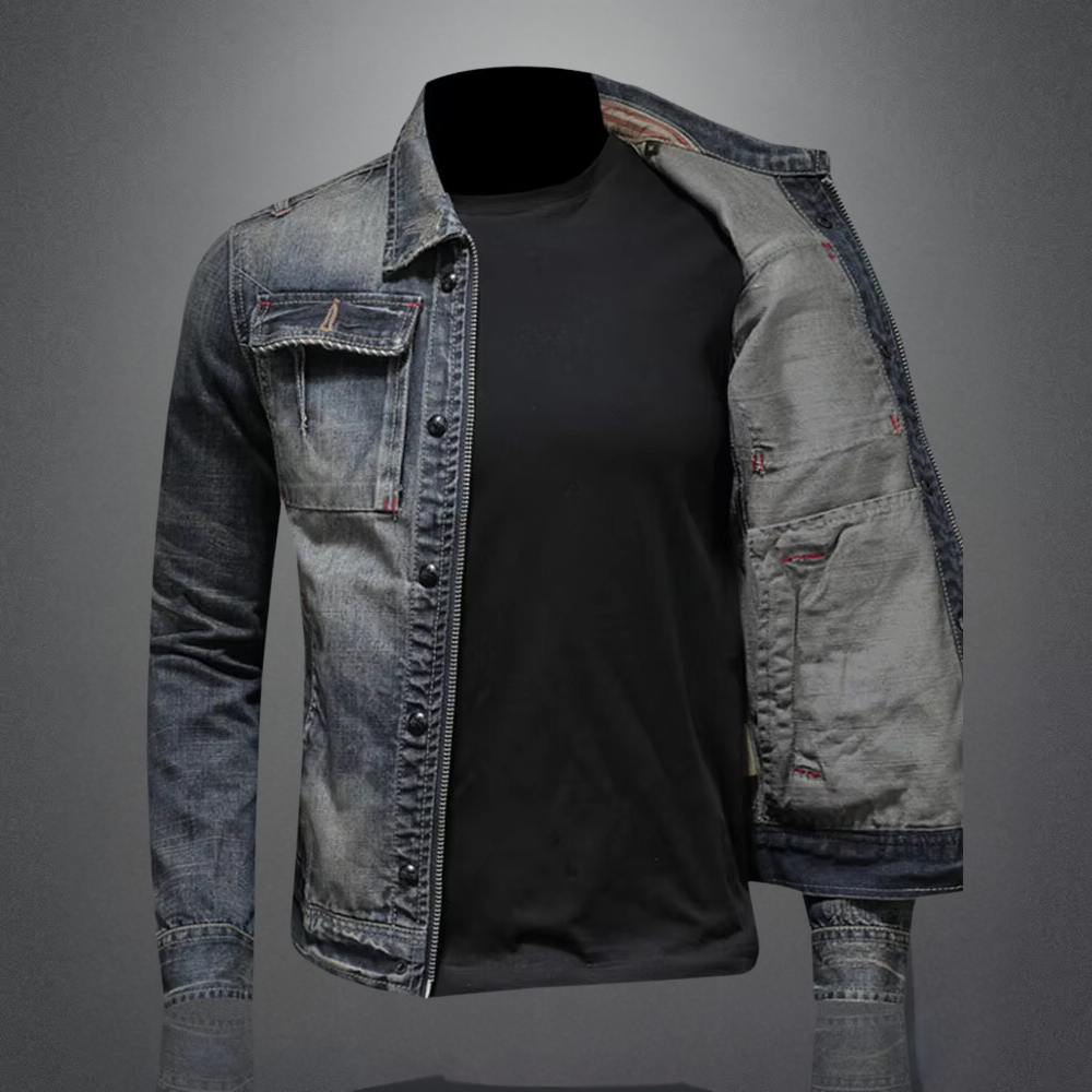 Nathan - trendy spijkerjack voor heren