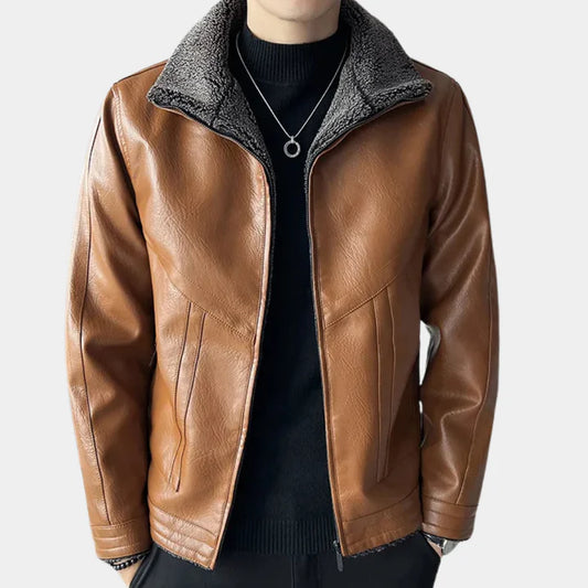 Trendy casual motorjack voor heren