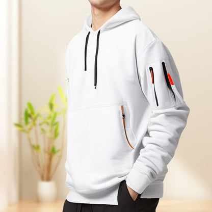 Multifunctionele zip-up hoodie voor mannen