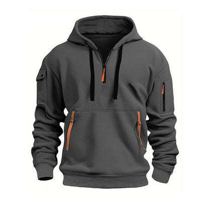 Multifunctionele zip-up hoodie voor mannen