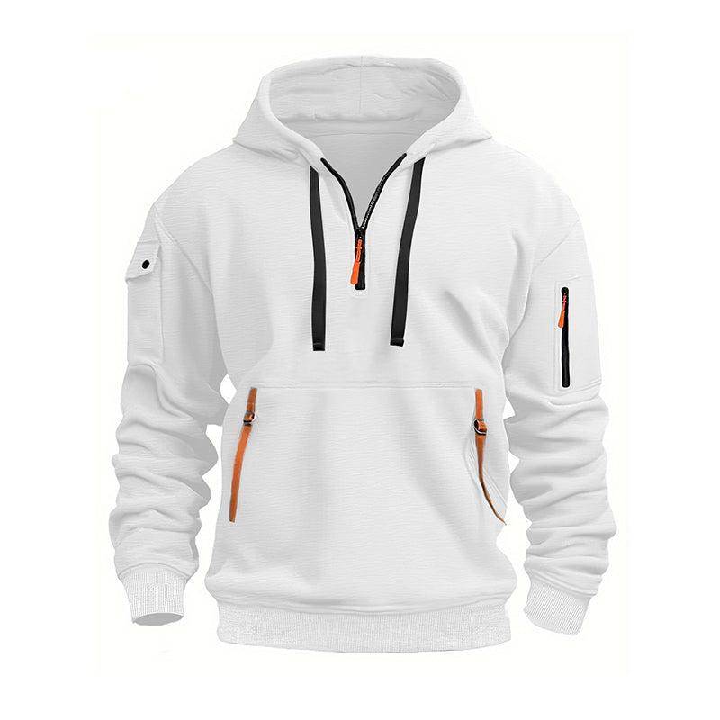 Multifunctionele zip-up hoodie voor mannen