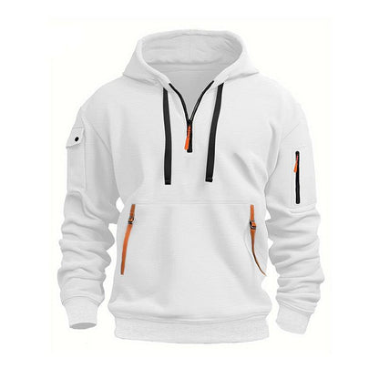 Multifunctionele zip-up hoodie voor mannen