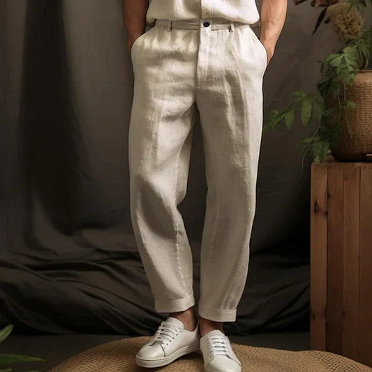 Lichte linnen broek voor heren - Klaus