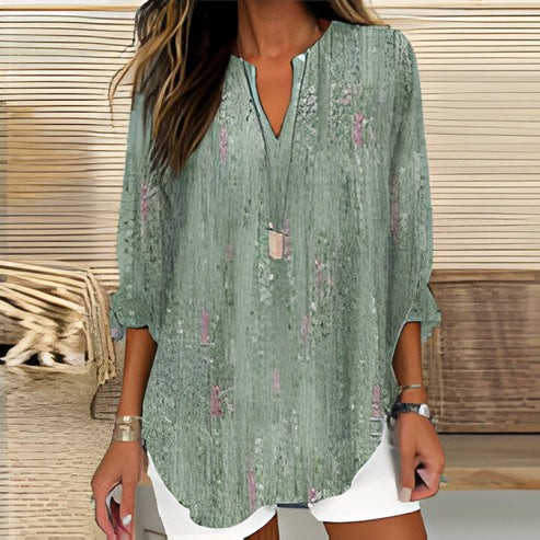 Manon | lange mouwen met v-hals