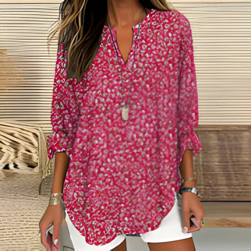 Manon | lange mouwen met v-hals