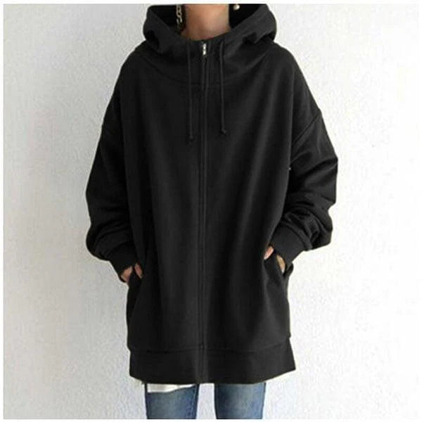 Salma - warm damesvest met capuchon