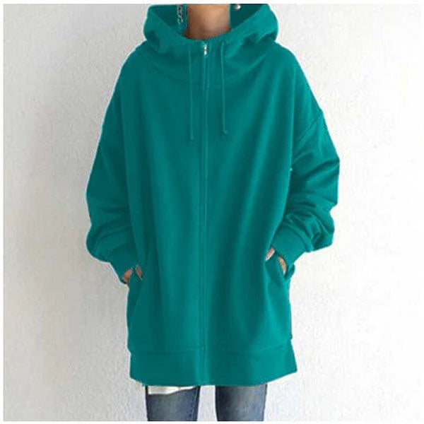 Salma - warm damesvest met capuchon