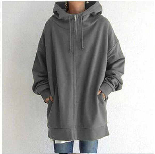 Salma - warm damesvest met capuchon