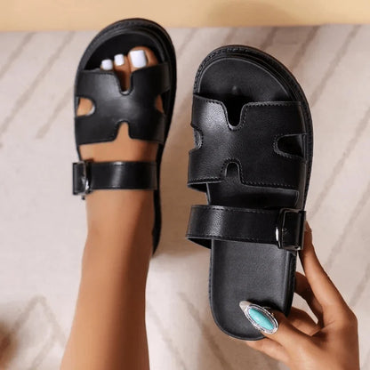 Zachte, eenvoudige sandalen voor dames