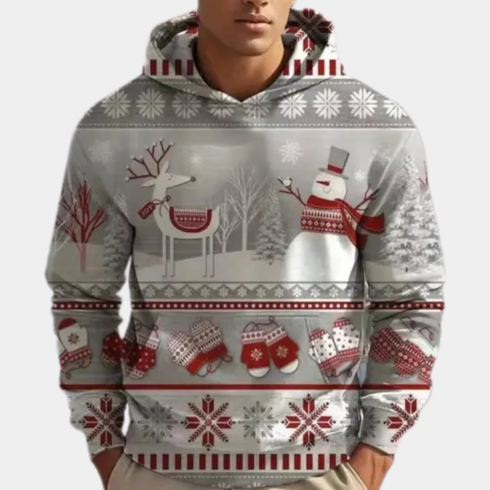 Darion - casual hoodie voor kerstmannen