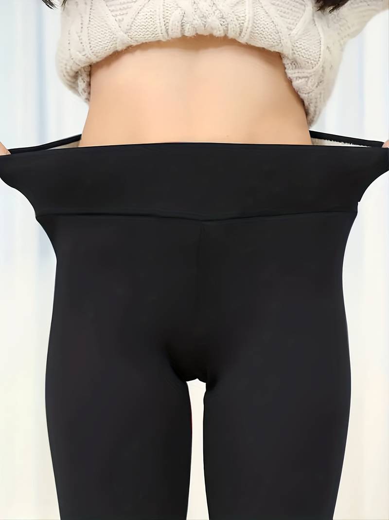 Emily legging met hoge taille en fleecevoering