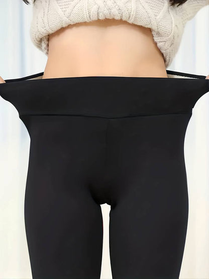 Emily legging met hoge taille en fleecevoering