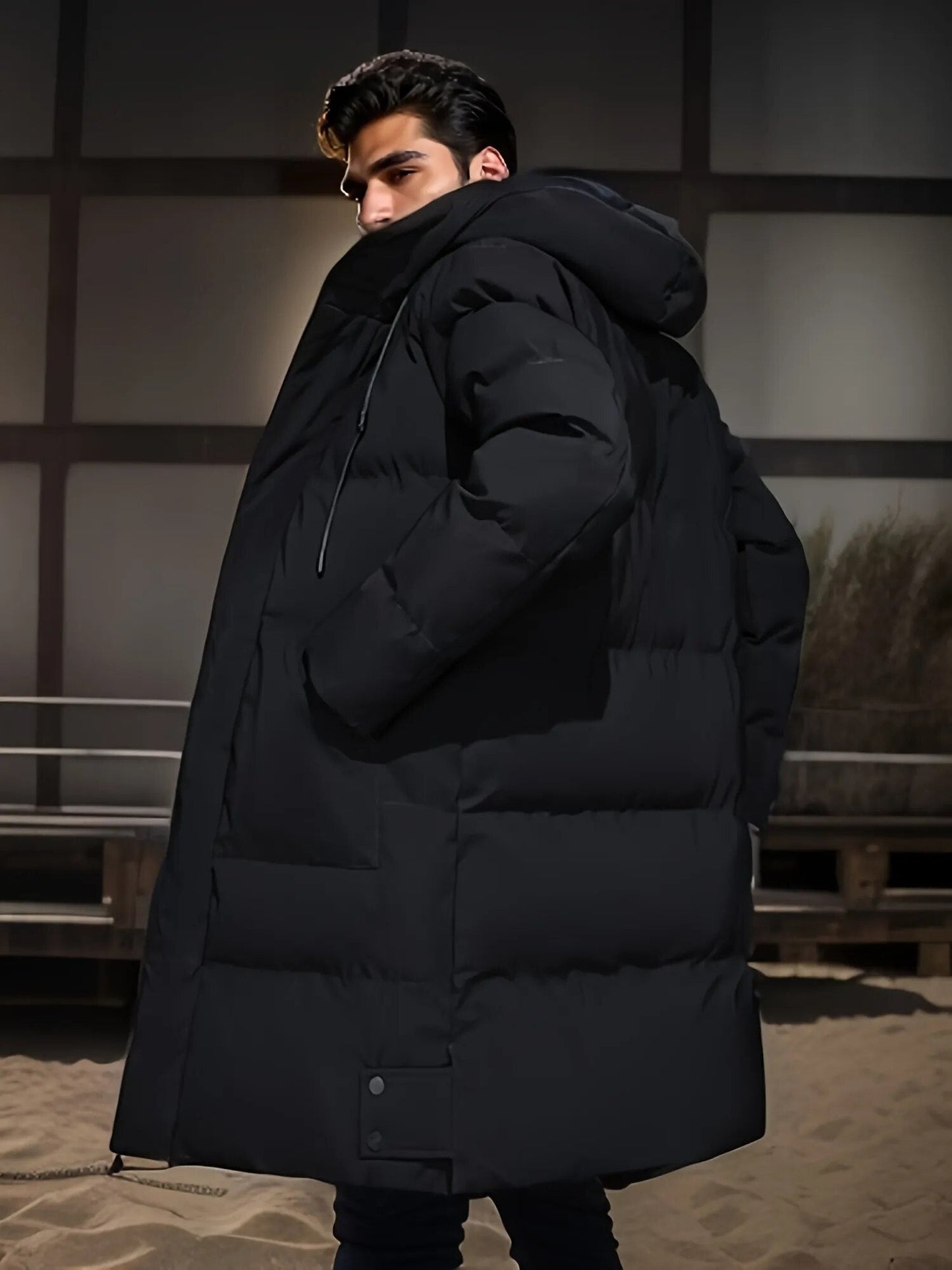 Alaric - lange heren winterjas