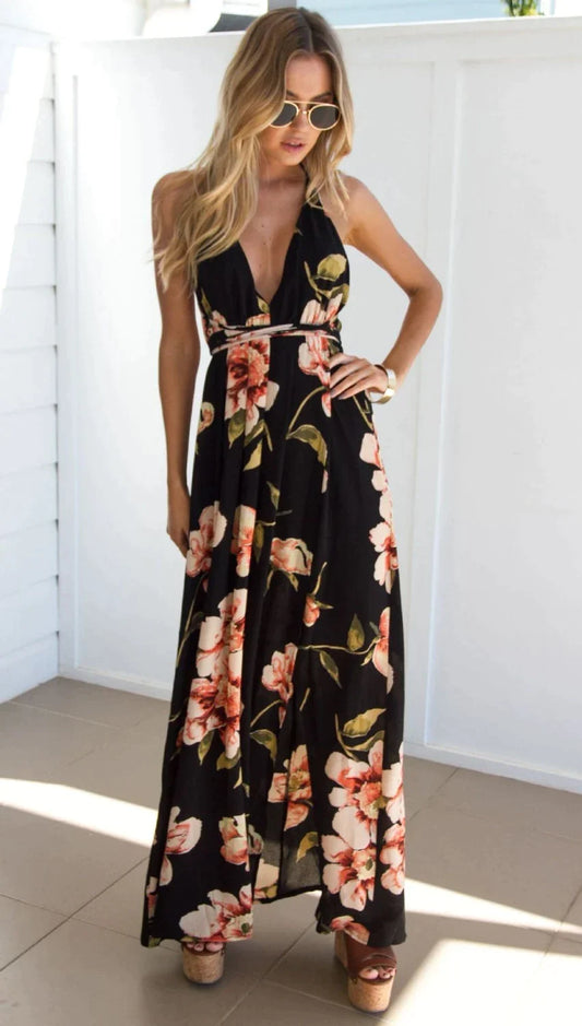 ELENY - Elegante zomerse maxi-jurk