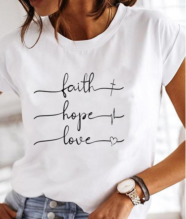 Daisy - super stijlvol t-shirt met extravagante zomerse designs