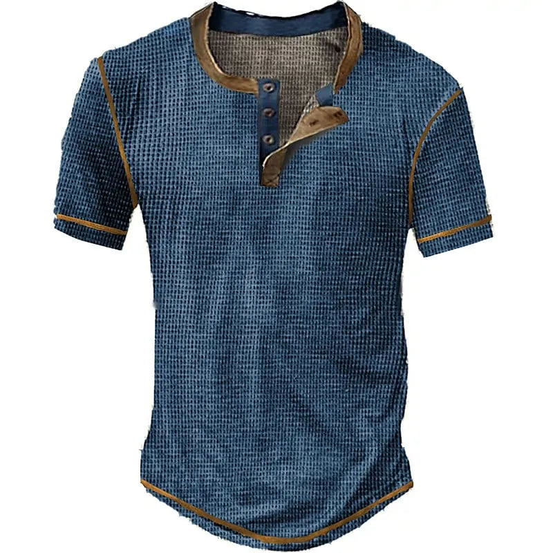Ethan – wafelshirt voor heren