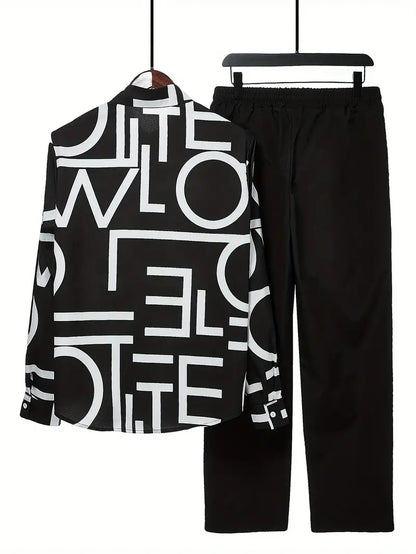 Matthew – Tweedelige set overhemd en broek