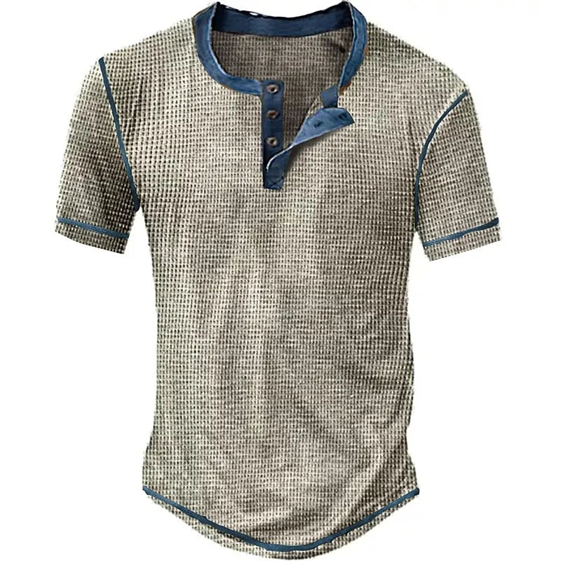 Ethan – wafelshirt voor heren
